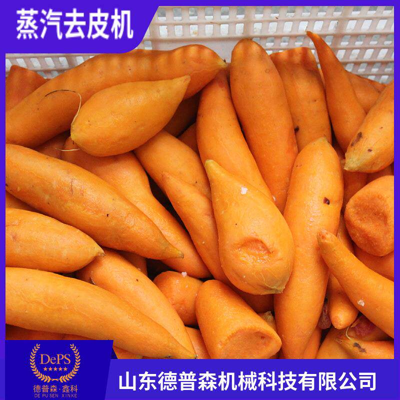 全自动果蔬蒸汽去皮设备物理去皮红薯柿子芋头脱皮机