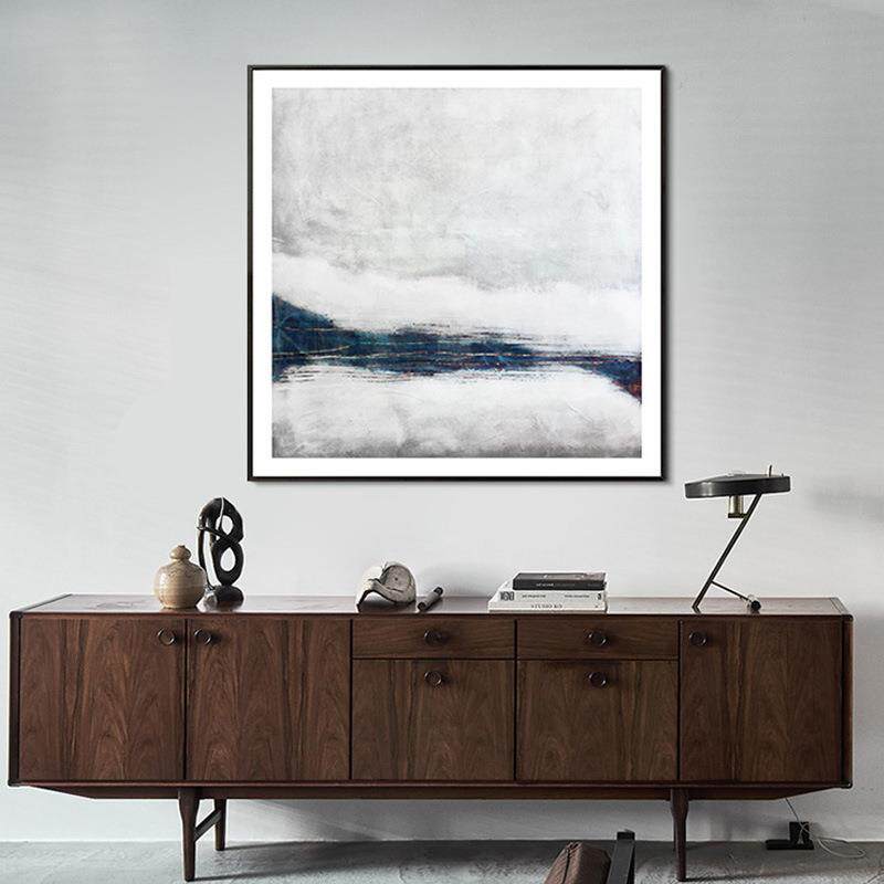 现代抽象客厅装饰画工作室大幅简约挂画北欧风格玄关壁画酒店油画