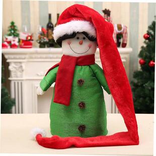 Christmas Hat Claus Children Cap1 Santa Long Plush Adult for
