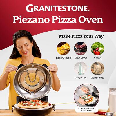 Crispy Crust Pizza Oven by Granite stone Electric Pizza