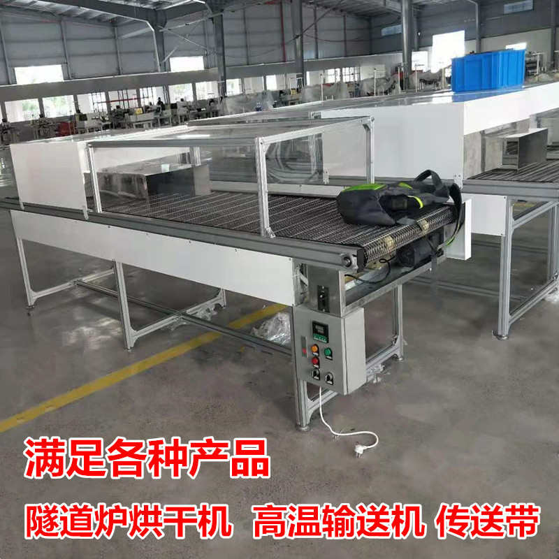 产品隧道炉烘干机 高温输送机烤箱传送带喷油拉 不锈钢网带传送机