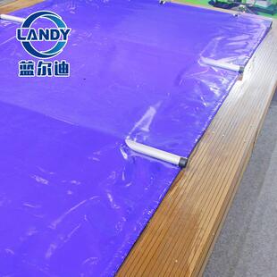 泳池管道PVC安全盖布 承重强 蓝尔迪厂家泳池保温膜 防尘泳池盖