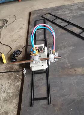 半自动RSA火焰割机道钢板切轨爬行式小切乌龟款等离子割