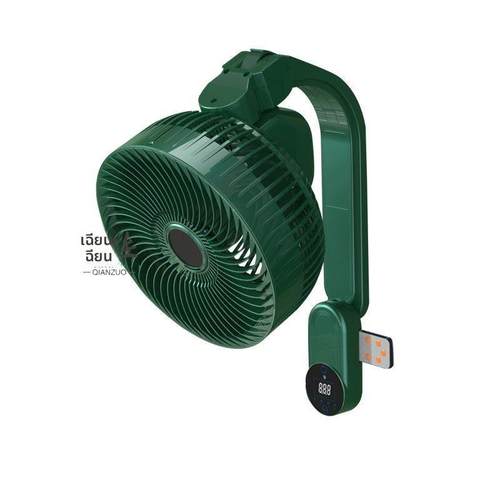 电风扇家用小型壁挂式空气循环壁扇厨房卫生间免打孔挂墙壁扇