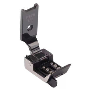 双针车RS570轮子压脚 4带刀滚轮皮革X20 845平双针带挡滚轮压脚1