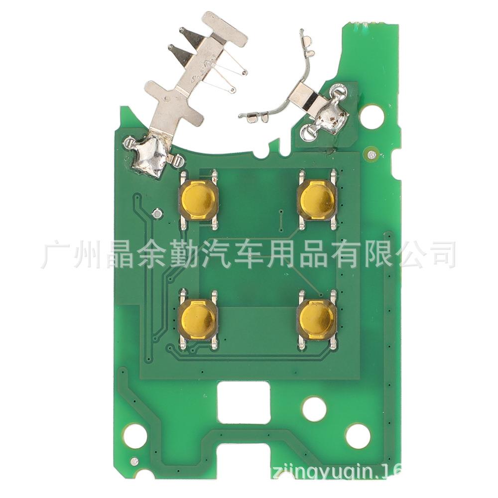 KR5IK4CH-01适用4键雷诺梅甘娜科雷傲智能卡钥匙电路板433MHz 4A