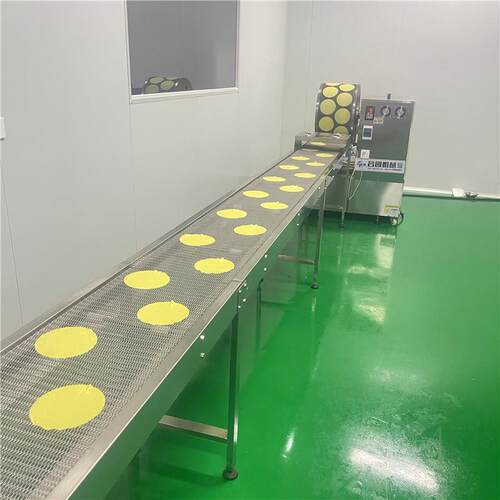 电磁加热全自动千层蛋皮机卷煎春卷皮食品机械厂家春卷扦子