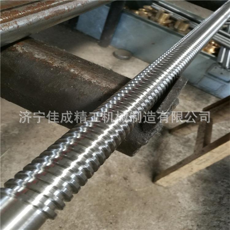 厂家直销梯形丝杆加工Tr70规格梯形丝杆单件批量制作梯形丝杆