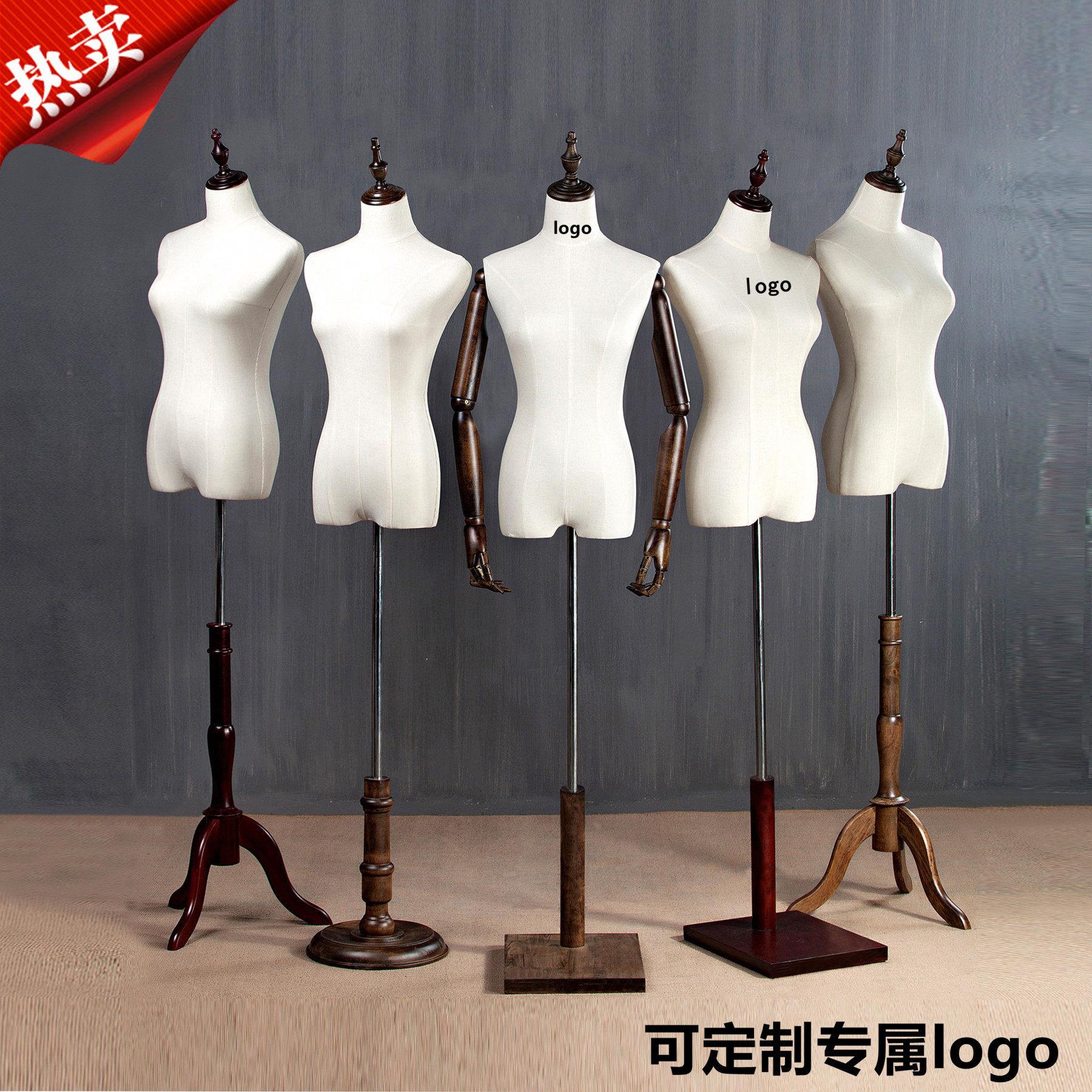 女模特服装店展示模特道具橱窗婚纱模特衣架模特服装展示架