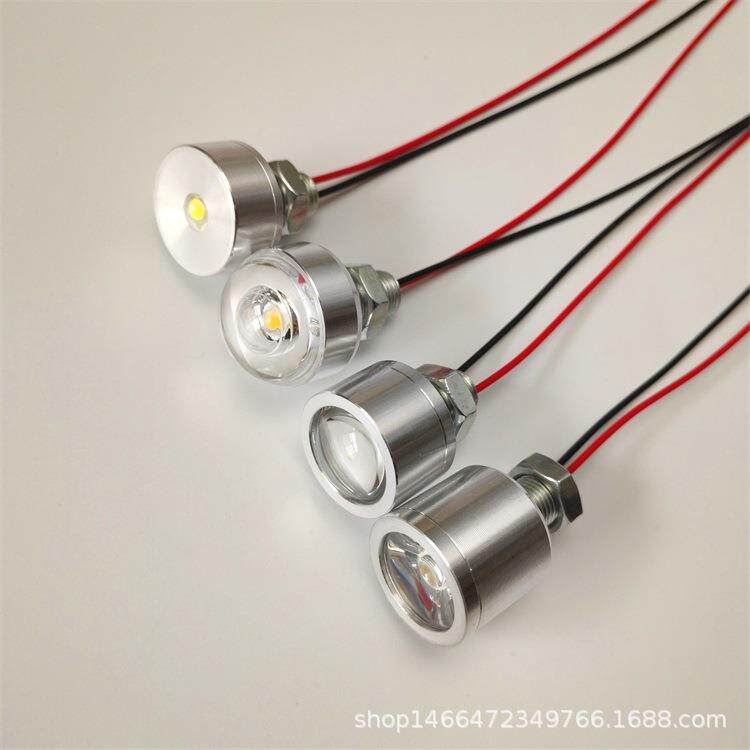 LED灯珠3.7V灯芯片低压5VLED小灯泡12V电池电瓶应急设备照明光源