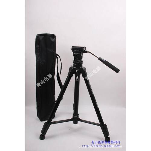 云腾VCT-880RM专业摄像三脚架液压阻尼云台承重5公斤