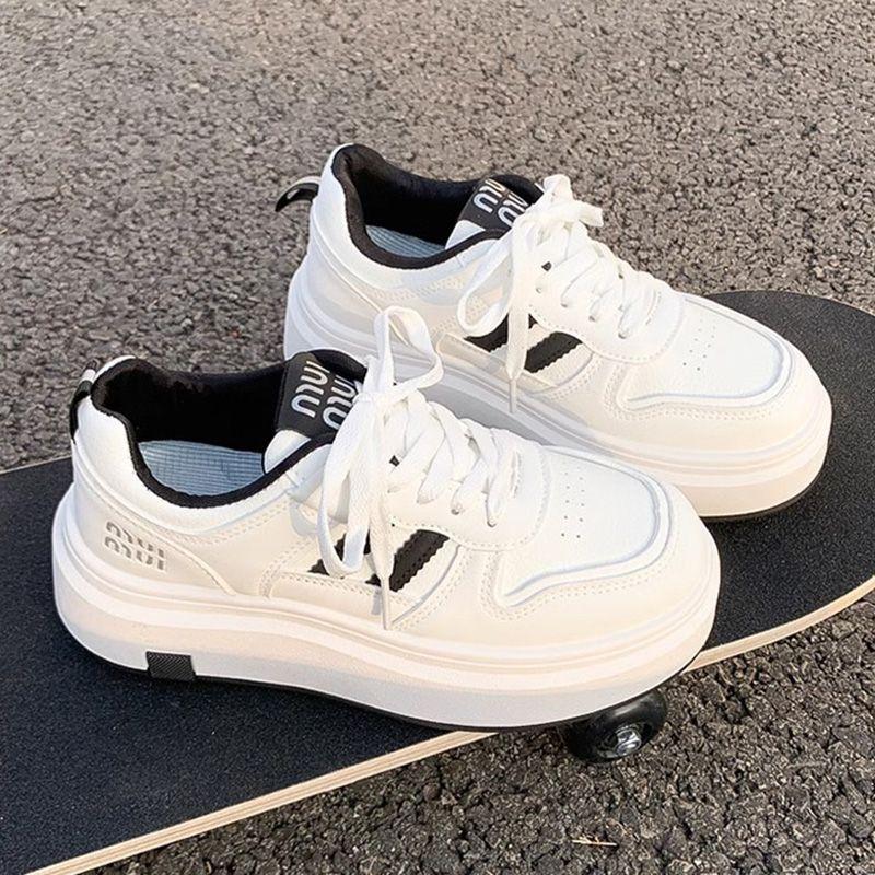 ins小白女鞋百搭运动休闲老爹鞋