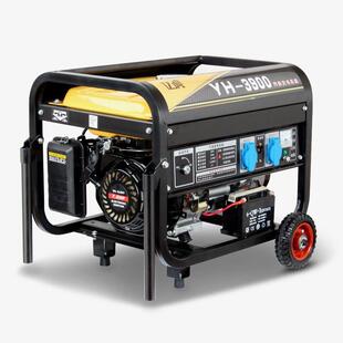 汽油发电机220v静音家用商用3 8kw10千瓦单三相380伏户外微小型