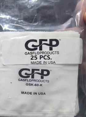 GFP钢瓶垫片GSK-60-K CGA660-670三氟垫片钢瓶接头垫片PCTFFE