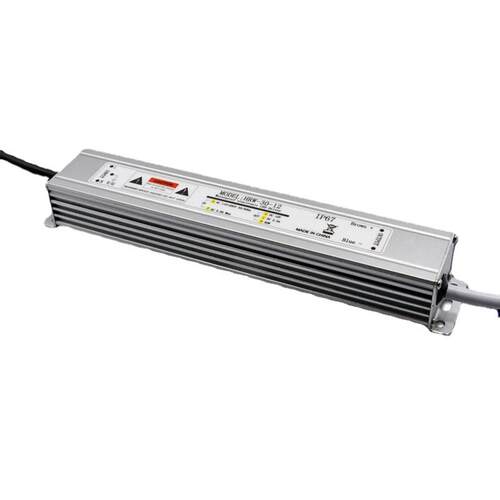 LED铝壳防水开关电源户外恒压12V30W防水电源IP67户外亮化驱动