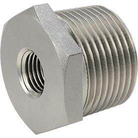 耐极压316不锈钢补芯内外丝接头118P187 NPTF Male×NPTF Female