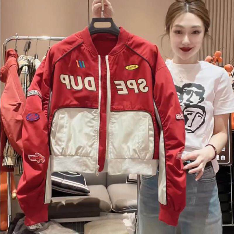 日系短外套女士春秋季2025新款爆款棒球服时尚洋气减龄机车风夹克