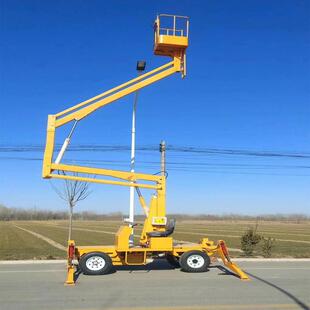 曲臂式升降机伸缩臂升降平台电动液压高空作业车曲臂升降车