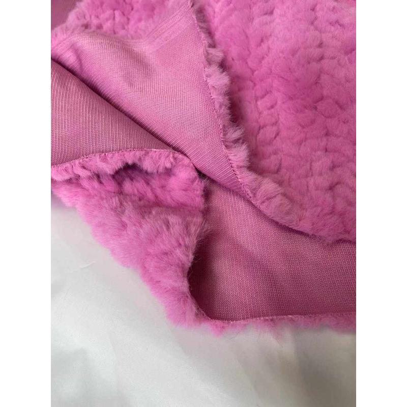 新款现货编织狐900克毛绒，服装鞋帽箱包面料沙发垫毛绒布