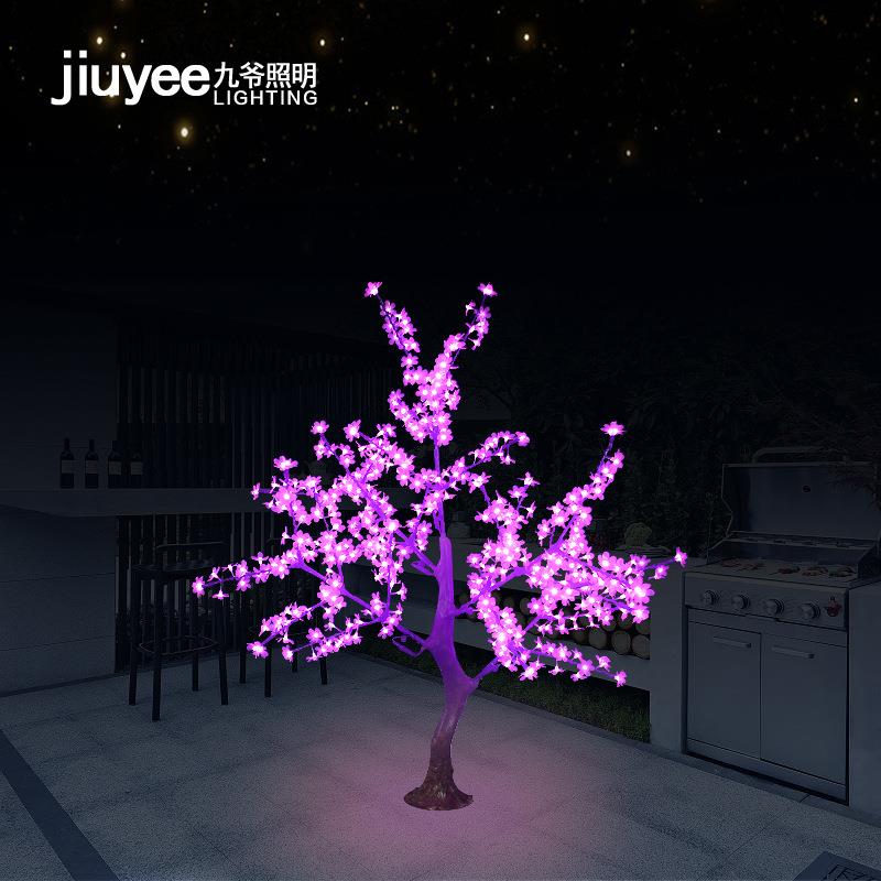 1.5米led仿真树灯led樱花树灯紫荆花led树灯厂家直供
