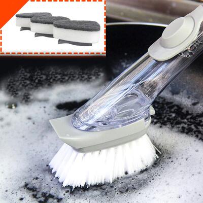 Automatic Liquid Dispensing Multi-Function Long Handle Dishw