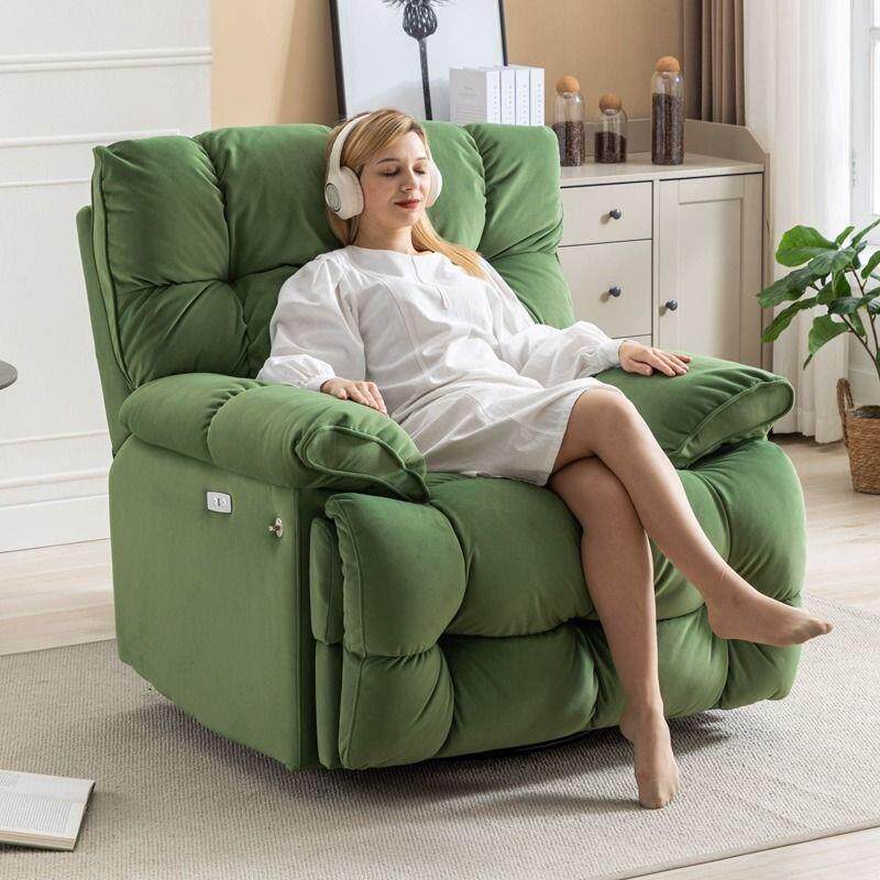 动单人沙发舱客厅台现代电30简约可躺可睡阳躺椅电动人多功能懒沙