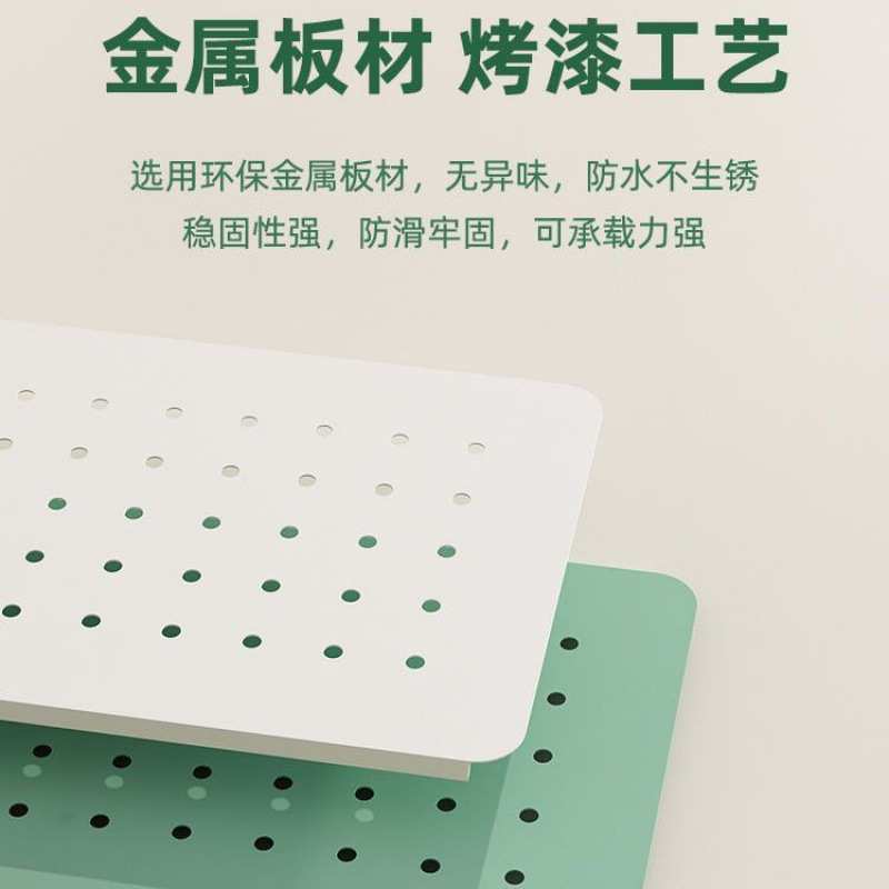 桌面洞洞板办公桌隔断悬挂置物架免打孔办公室工位屏风隔板收纳架