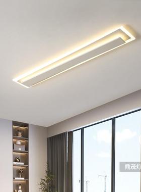 过道灯走廊灯长条led顶灯台现简约阳玄关代入户吸衣帽间UZQ厨卫灯