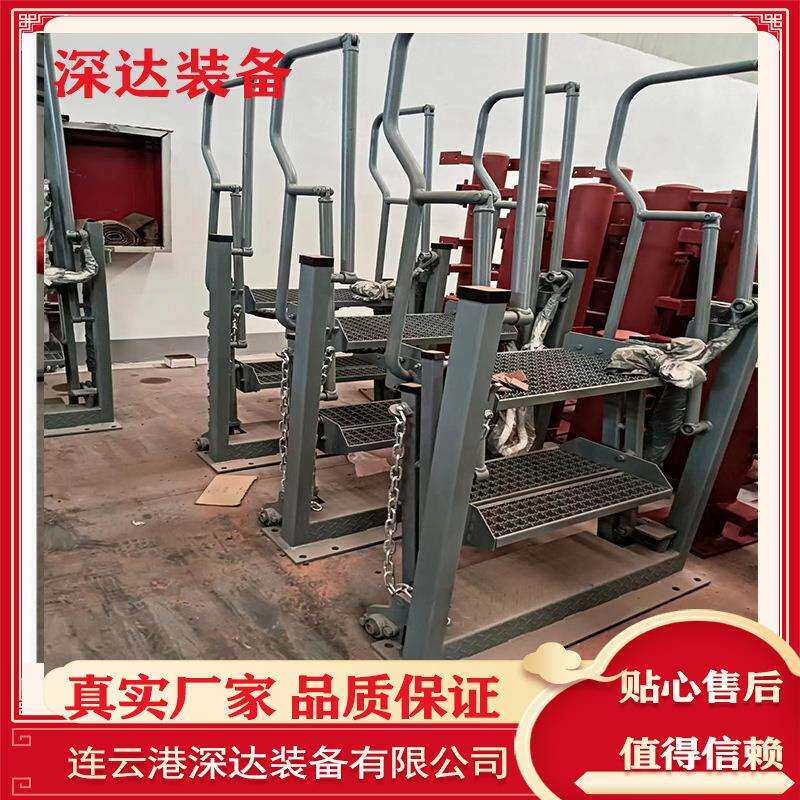 顶部鹤管配套活动梯栈桥鹤管爬梯钢制装卸油台 稳固牢靠