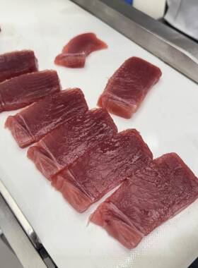 W触摸屏控制冻鲜肉切片机 上海厂家供应鲜肉切片机器进口德国刀片
