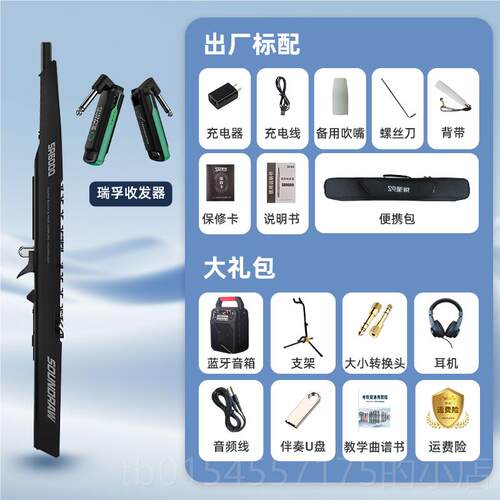 正品圣锐SR6乐000吹管223新品0国产电子器电葫芦电丝笛电萨初学者