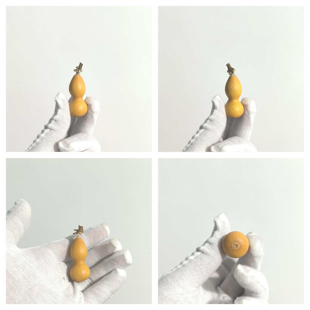 绕指柔天然葫芦手捻异形盘玩文玩特小手把件解压随身件挂件实图
