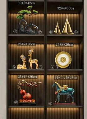 招财马摆件马上有工艺品马上马上有钱办发财摆厅件家用客酒柜公室