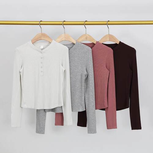 Shirt slimming, shoulder yoga clothes, long sleeves,