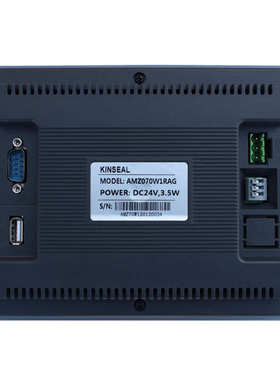 组态触摸屏工业双控人机界面触摸屏7工串口hmiplc显示电阻寸