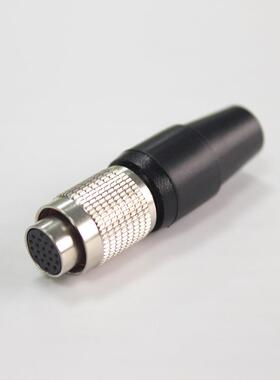 兼容广濑连接1器HS25圆形6R-RCZ6芯插头工接业相机专用线端子头