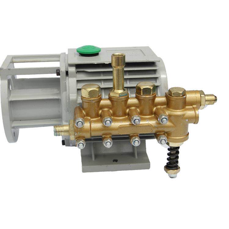 QL380型高压清洗机配件泵头刷车器泵铝泵头洗车机洗车清洗设备