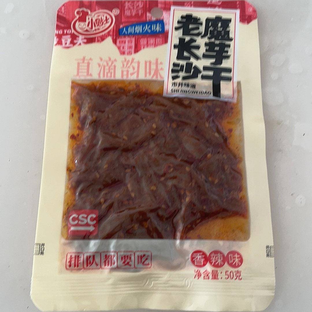 魔芋干小贴士老长沙魔芋干湖南特产香辣魔芋丝麻辣味魔芋零食网红