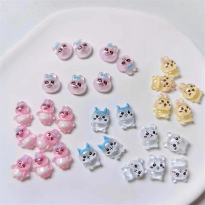 100-500pieces 8-12mm diy japan cute cartoon animal flat cab0