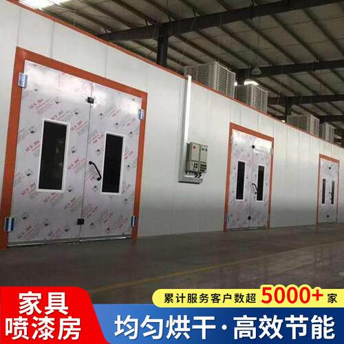 无尘家喷备烤漆烤房全套喷涂喷具塑设智能控制工业RNW车间