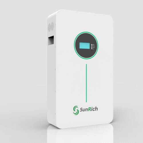 晟瑞驰电池 SunRich5度壁挂式磷酸铁锂5度光伏储能电池