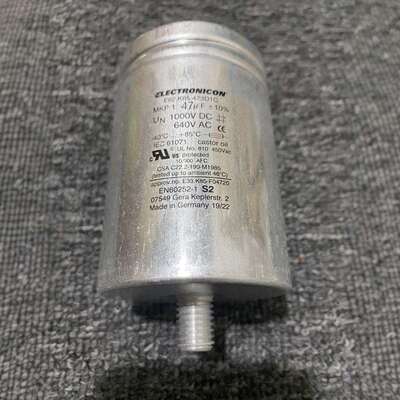 德国ELECTRONICON滤波电容E62.K85-473D10 1000v47uf 640vAC
