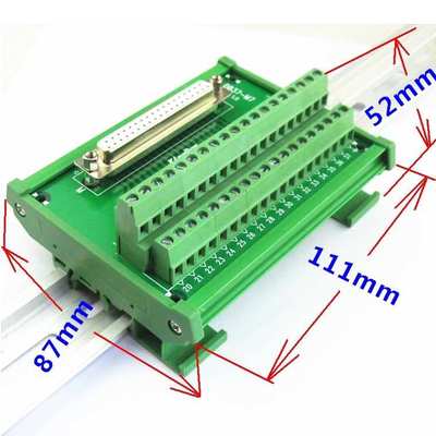 ddb37lo模组3937中继转接兼容adam-板台信号-板端子端子转plcsub