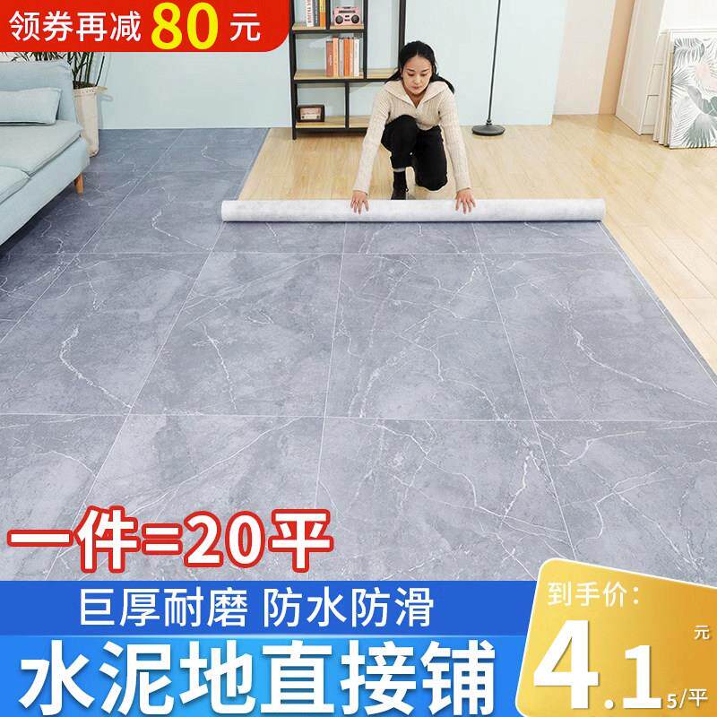 房间地毯卧室整铺家用塑料地垫全铺大面积防水防滑水泥地垫直接铺