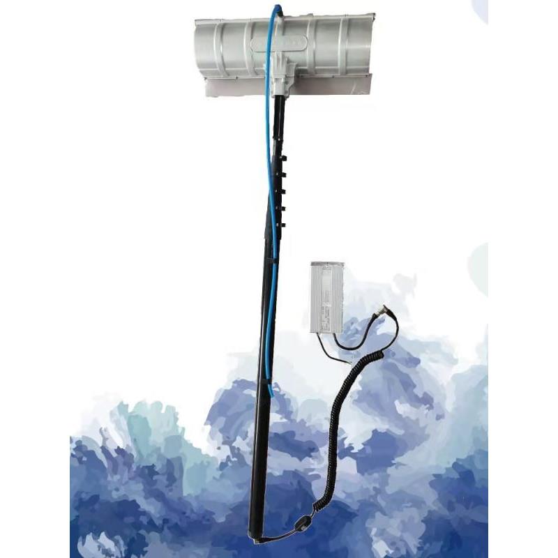 太阳能光伏板清洗设备无水有水电动辊刷工具220V变压电源版