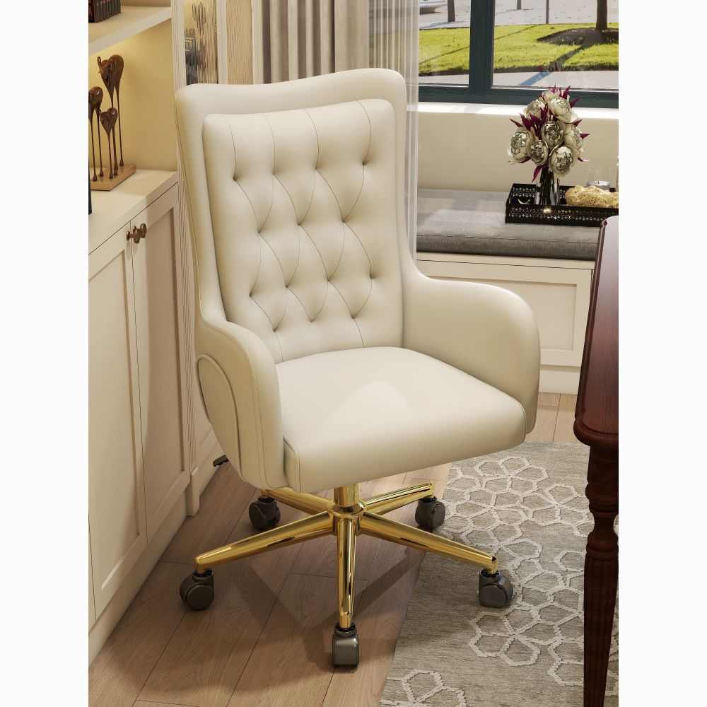 商务电脑椅设计师艺术家转椅家用书房靠背椅老板椅办公直播化妆椅