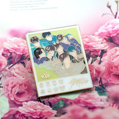 Straykids 周边金属徽章胸针包包饰品小卡方灿李旻浩徐彰彬黄铉辰