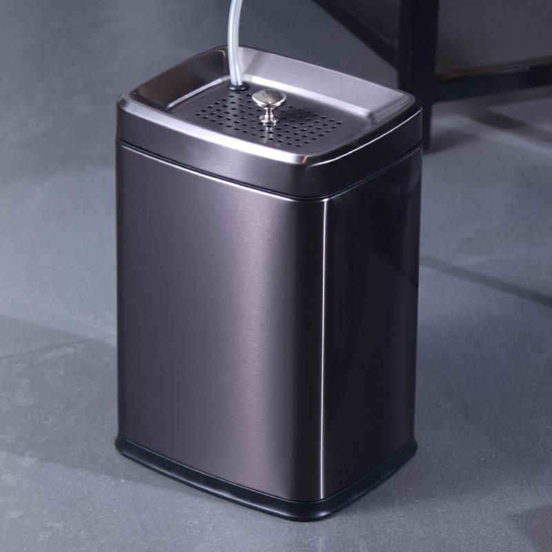 不锈钢茶水桶茶渣桶废水桶小号茶桌排水桶大容量茶具茶用垃圾桶