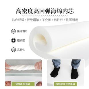 飘米窗垫窗垫205新台2款 海绵榻AL102727榻垫异形可裁剪可拆洗