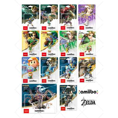 新品塞尔达传说王国之泪amiibo手办林克弓荒野守护者梦见岛现货